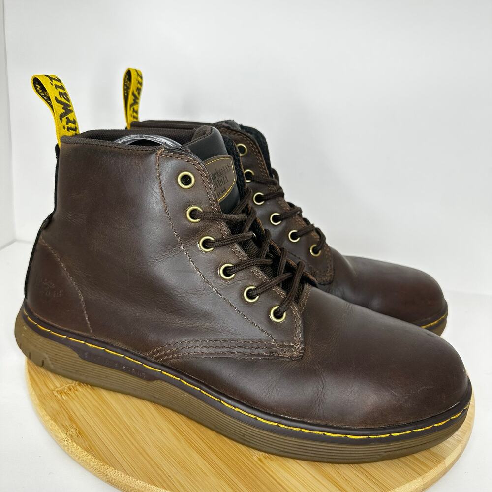 Dr. Martens Ledger Industrial Steel Toe Safety Work Boots Mens 10 Womens 11